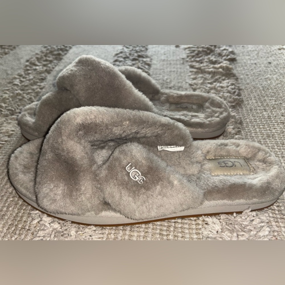UGG Ayana Slipper Grey Women’s Size 8 - Picture 3 of 3